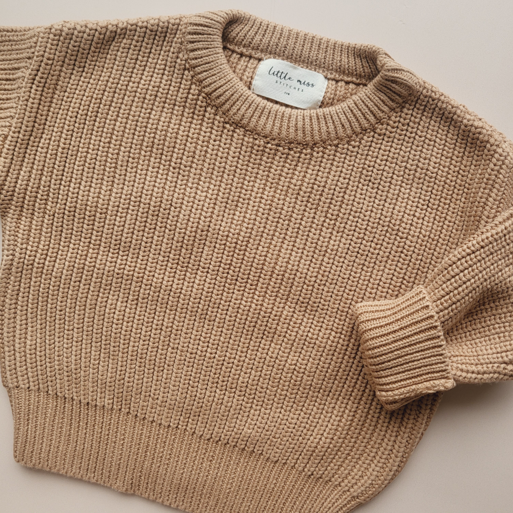 TOFFEE JUMPER KNIT