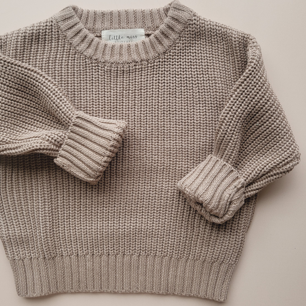 CHOCOLATE JUMPER KNIT