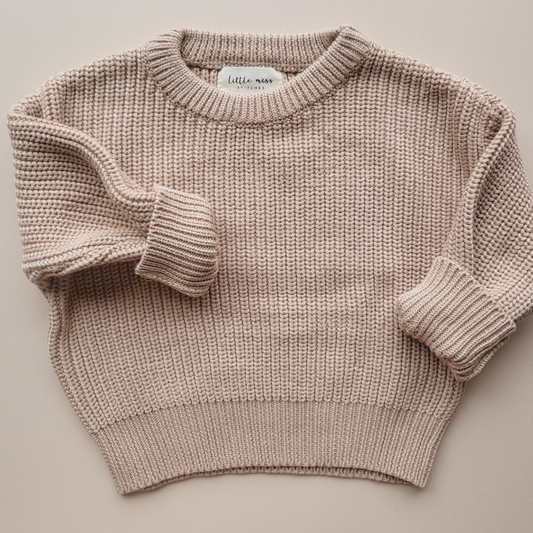 LATTE JUMPER KNIT